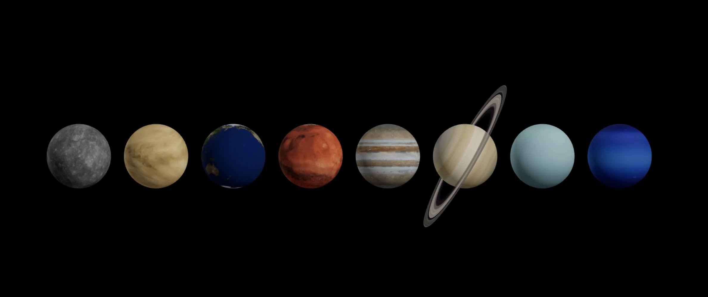 Solar System Planets In Order
