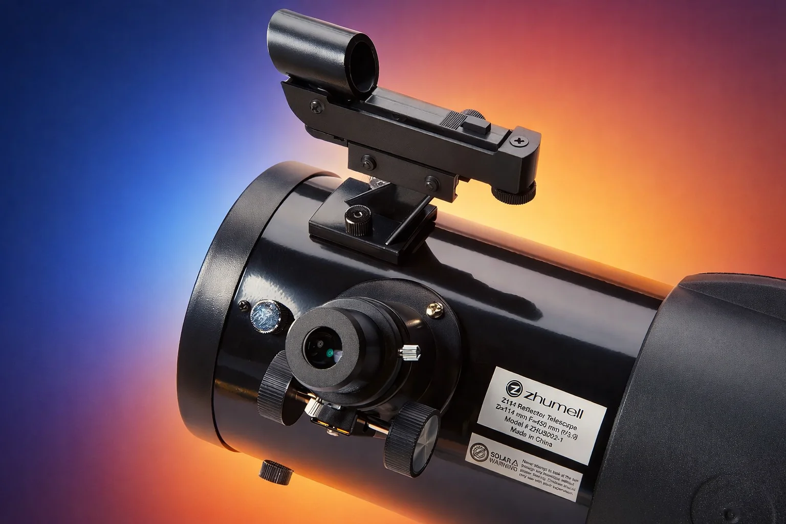 Zhumell Z114 focuser